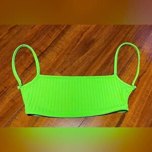 Pretty Little Things Fluorescent Green Top